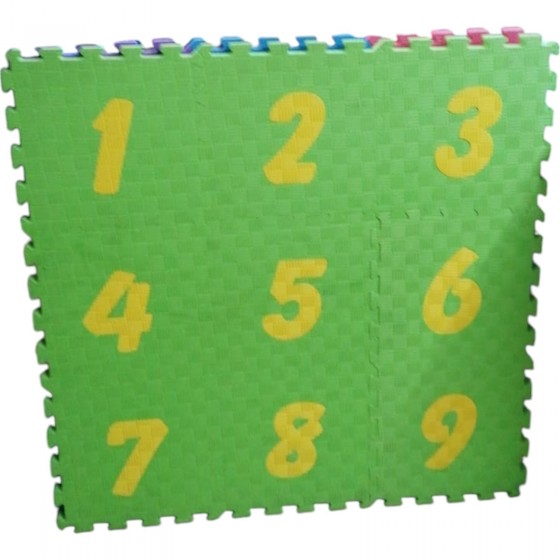 Rakamlar Tatami Zemin Kaplama (100x100x13mm)