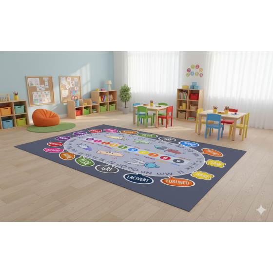 Boyama Halısı Eğitici 140x190 cm