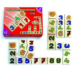 Sayıları Eşleştirme Oyunu Domino